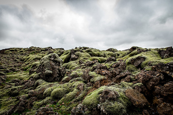 Rolling Lava Field, Iceland